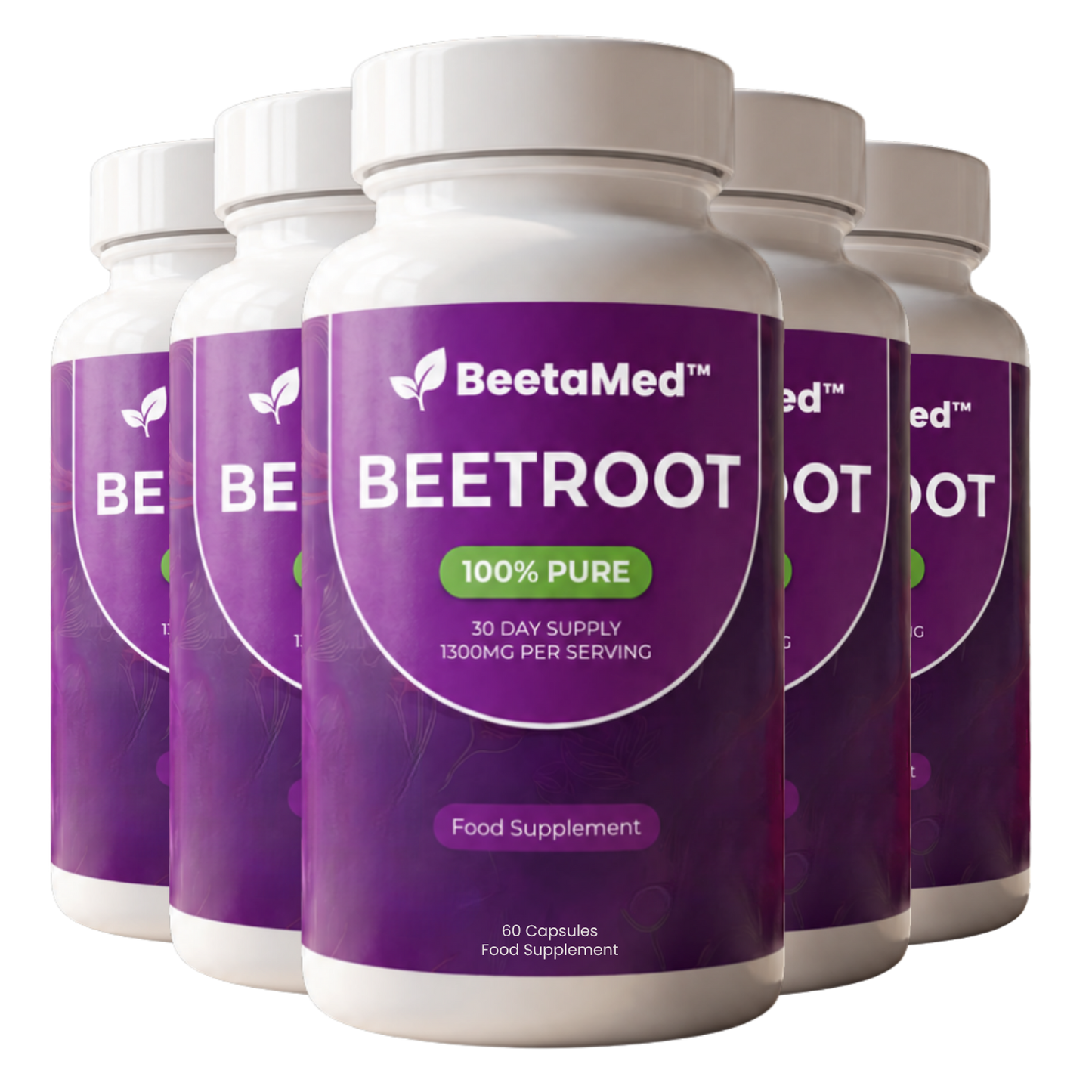 BeetaMed™ Beetroot Capsules | Daily Circulation, Energy & Joint Support Supplement