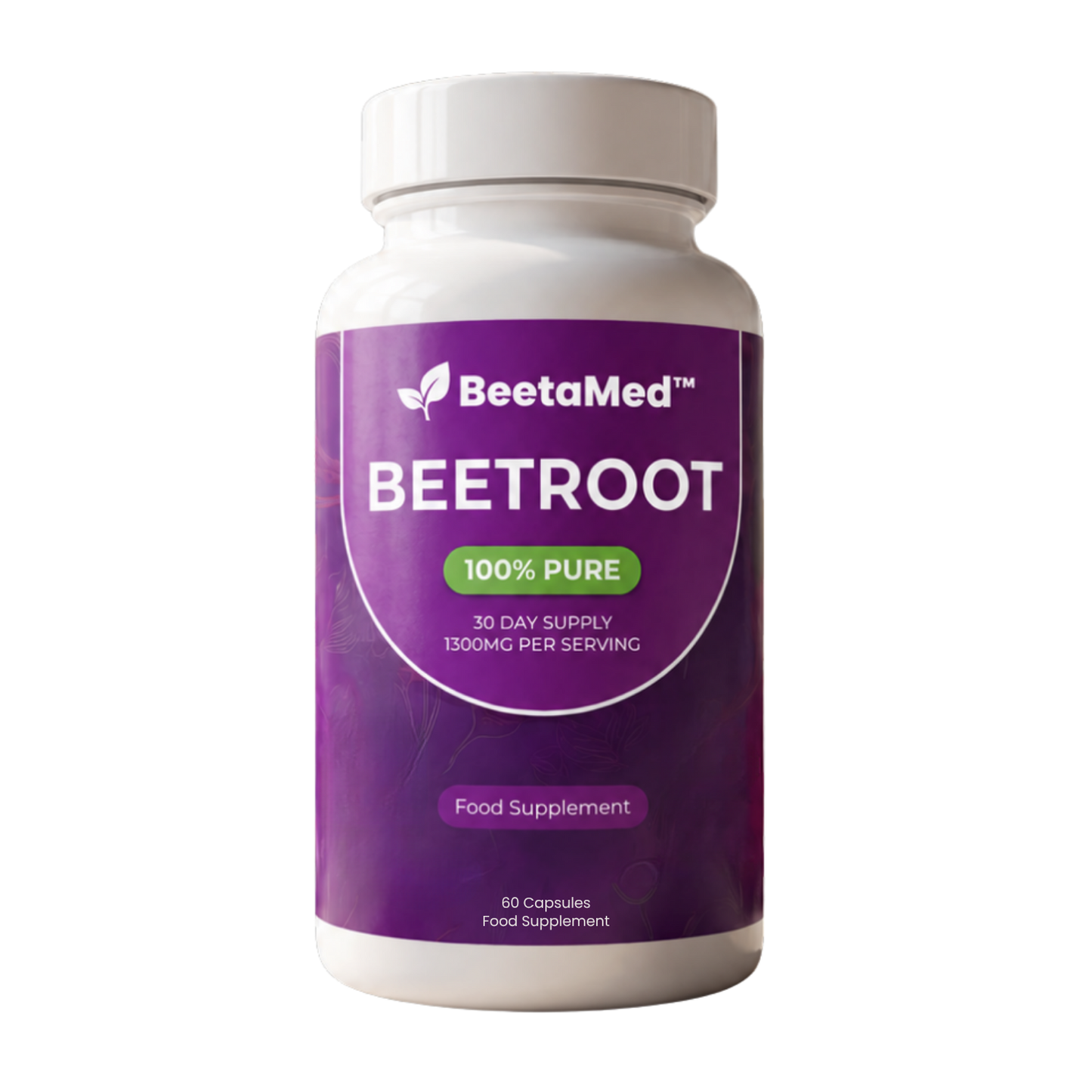 BeetaMed™ Beetroot Capsules | Daily Circulation, Energy & Joint Support Supplement