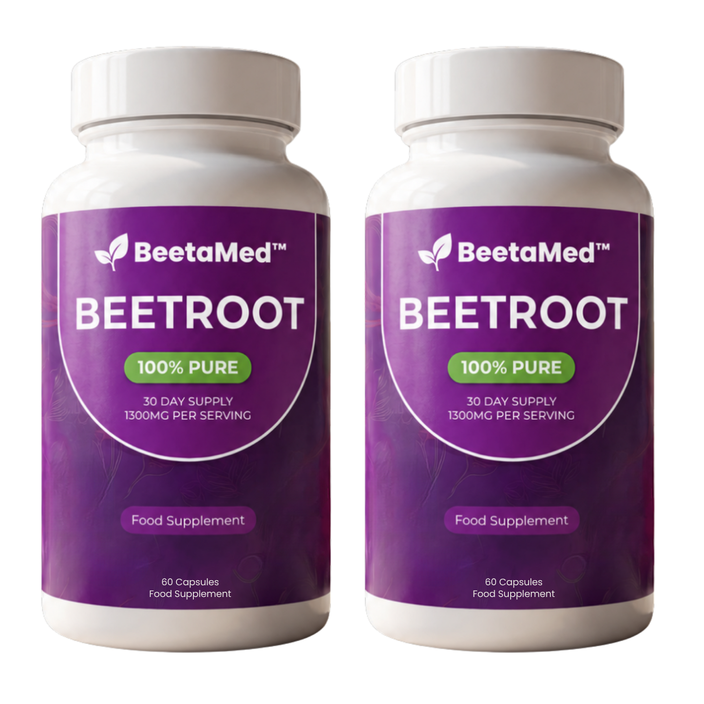 BeetaMed™ Beetroot Capsules | Daily Circulation, Energy & Joint Support Supplement